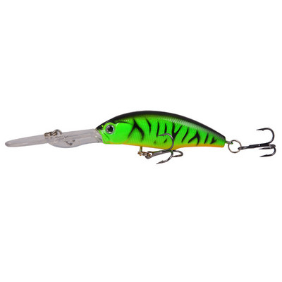 1 τεμ. Floating Deep Diving Minnow Fishing Lure 10cm 7,5g Crank Wobblers Isca Artificial Bait Treble Hooks Tackle Bass Crankbait