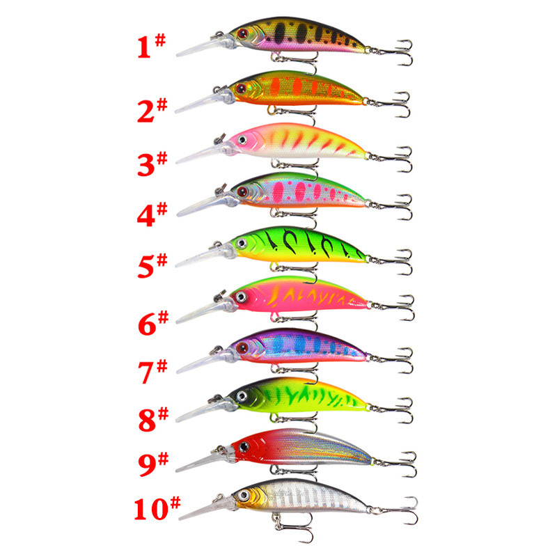 CHENGBIN 1 τμχ Fishing Lure Pike Bait Minnow 7cm 5,7g Jerkbait Deep Swim Wobblers Crankbait