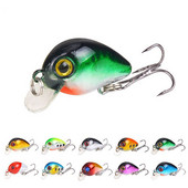 30 mm 1,6 g Crankbait воблери Риболовна примамка Изкуствена твърда CrankBait Bass Fishing Topwater Minnow Fish примамки
