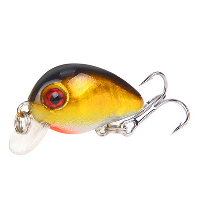 30 mm 1,6 g Crankbait воблери Риболовна примамка Изкуствена твърда CrankBait Bass Fishing Topwater Minnow Fish примамки