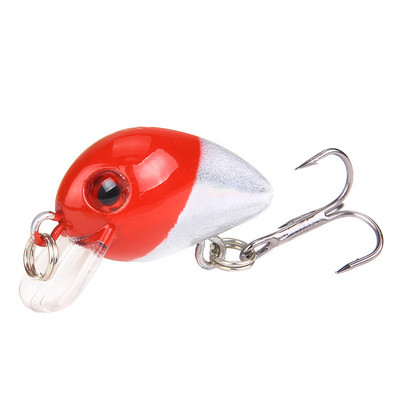 30 mm 1,6 g Crankbait воблери Риболовна примамка Изкуствена твърда CrankBait Bass Fishing Topwater Minnow Fish примамки