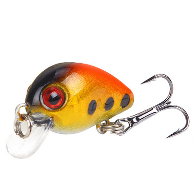 30 mm 1,6 g Crankbait воблери Риболовна примамка Изкуствена твърда CrankBait Bass Fishing Topwater Minnow Fish примамки