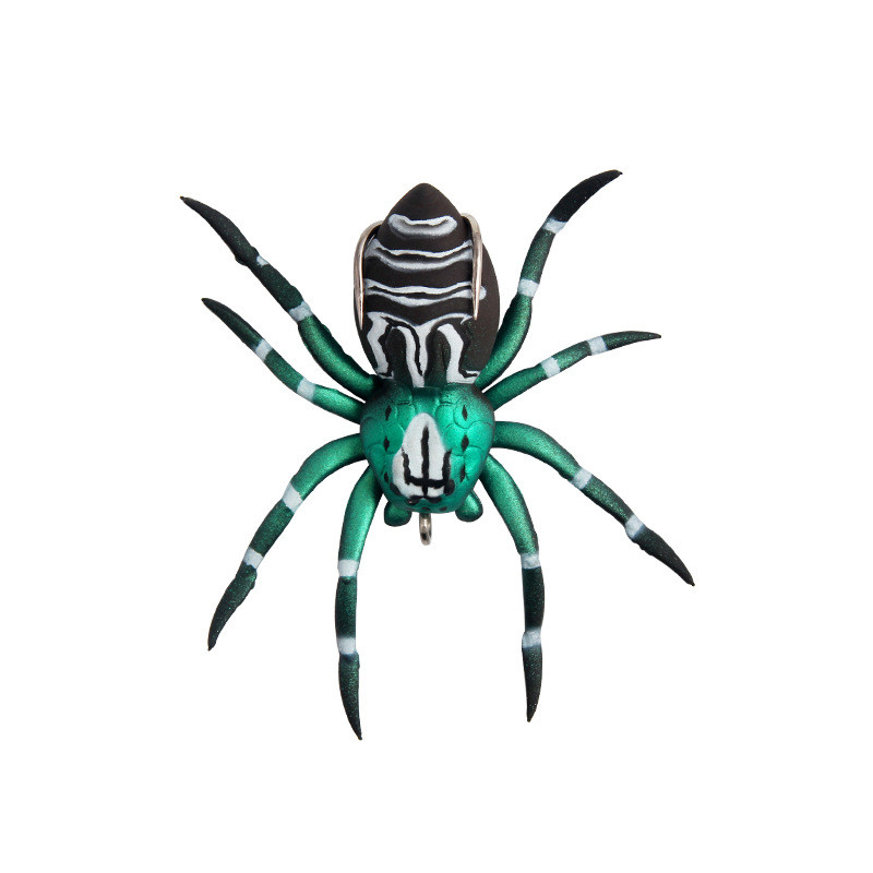 1 tk Spider Soft Bait 4,7cm 6g / 4cm 3g silikoonsööt Kunstlik pehmesööt Realistliku disainiga umbrohuvaba kalasööt