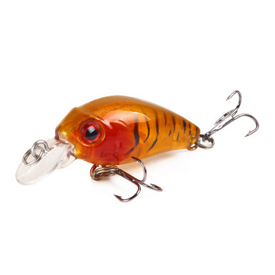 Nauji Crankbait vobleriai žvejybos masalas 4,5 cm/3,8 g Aukštos kokybės kabliukai 9 skirtingų spalvų dirbtinio masalo kietos žūklės švaistikliai