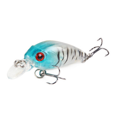 Nauji Crankbait vobleriai žvejybos masalas 4,5 cm/3,8 g Aukštos kokybės kabliukai 9 skirtingų spalvų dirbtinio masalo kietos žūklės švaistikliai