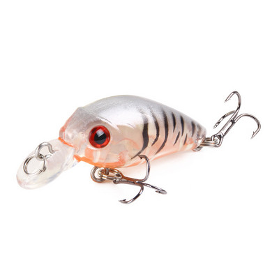 Nauji Crankbait vobleriai žvejybos masalas 4,5 cm/3,8 g Aukštos kokybės kabliukai 9 skirtingų spalvų dirbtinio masalo kietos žūklės švaistikliai