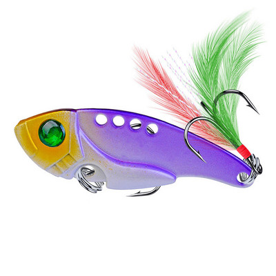 Fishing Lures Spoon For Pike 50mm 10,5g 8 Color With Treble Hook Spoon Wobble Metal Hard Bait Vib Spoonbait Fishing Tackle Lures