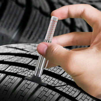 25 mm Измервател на дълбочината на протектора на гумите за автомобилни гуми Автоматично откриване на износването на гумите Измерване на инструмента Колело на шублер Измерватели на дебелината Мониторинг