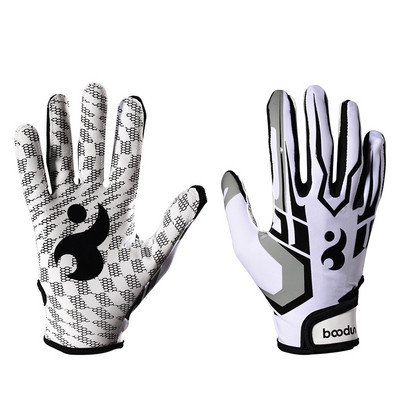 Νέα γάντια μπέιζμπολ Αντιολισθητικά γάντια σιλικόνης ανθεκτικά στη φθορά με αναπνεύσιμο ρυθμιζόμενο λουρί καρπού για υπαίθρια αθλητικά γάντια γυμναστικής