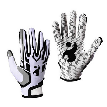 1 чифт бейзболни ръкавици за вата Ръкавици за американски футбол Мъже Жени Гел против приплъзване Софтбол Бейзболни ръкавици