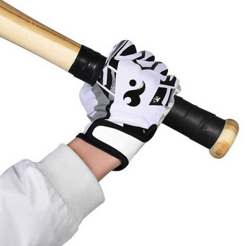 1 чифт бейзболни ръкавици за вата Ръкавици за американски футбол Мъже Жени Гел против приплъзване Софтбол Бейзболни ръкавици