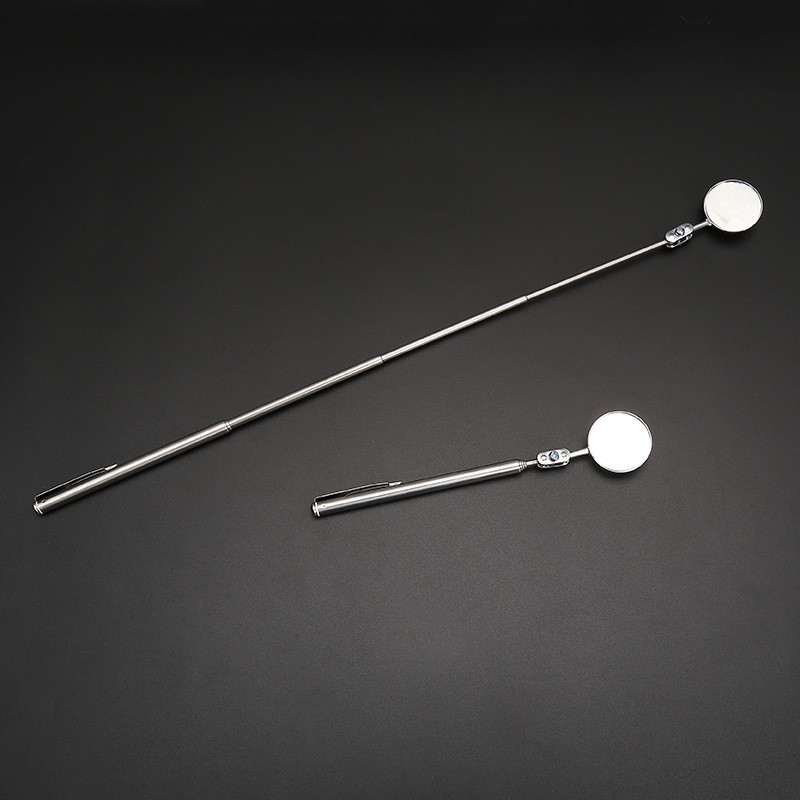 Nešiojamo automobilio kampo stebėjimo rašiklis, automobilio teleskopinis aptikimo objektyvas, apvalus veidrodis, automobilio apžiūros veidrodis