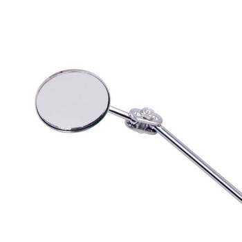 50 mm/30 mm диаметър от неръждаема стомана Автомобилно телескопично огледало за откриване на лещи за проверка на кръгло огледало 360 Инструменти за ремонт за механик