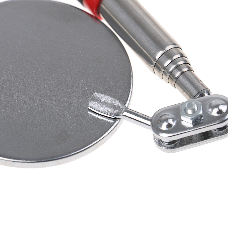 1 vnt. 50 mm automobilio teleskopinis aptikimo objektyvas su neslystančia rankena nerūdijančio plieno tikrinimo 360 apvalaus veidrodžio nešiojamasis remonto įrankis