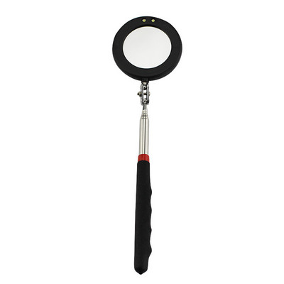 Sklopivo ogledalo Univerzalni endoskopski alat za otkrivanje nedostataka s 2 LED svjetla Ogledalo za pregled 360 stupnjeva rotirajući alat za otkrivanje automobila