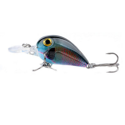 1-5 DB Micro Luya Bait Hamis csali Kemény csali horgászcsali eszköz Bionikus csali 3D halszem hanggyöngyös hamis csalival