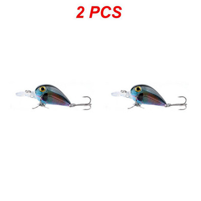 1-5 DB Micro Luya Bait Hamis csali Kemény csali horgászcsali eszköz Bionikus csali 3D halszem hanggyöngyös hamis csalival