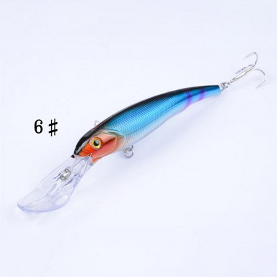 Bandit Deep Walleye Crankbaits 12cm 20g Long Lip Minnow Fishing Lure Vobleris plaukimo dirbtinis Pesca kietas žuvies masalas
