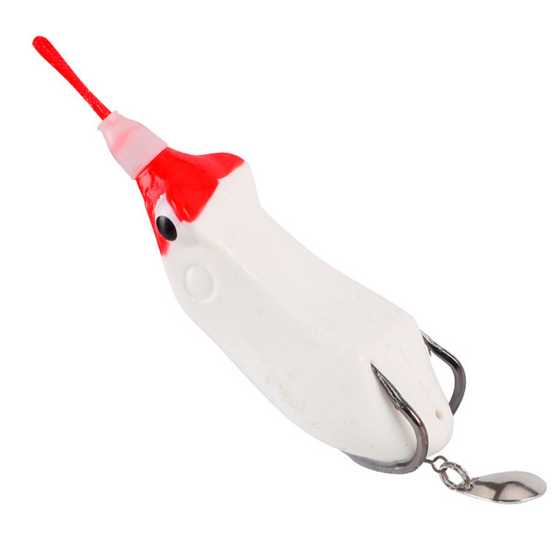 Dirbtiniai masalai Žvejybai Dvigubas Propeleris Varlė Minkštas Masalas Lengvas derva Topwater Ray Frog Praktiškas