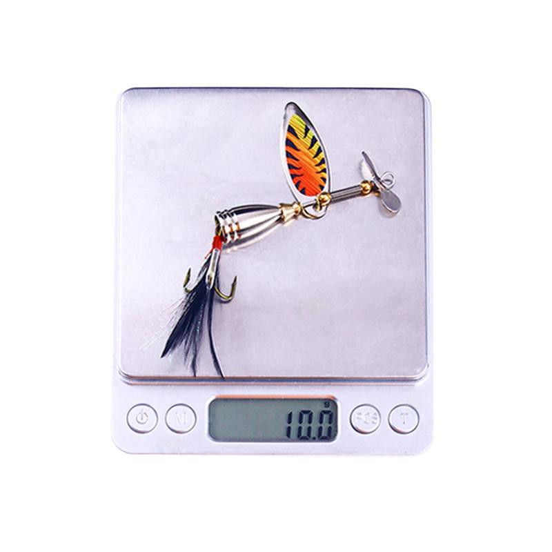 Besisukantys blizgučiai Žvejybos masalas Spalvingas plunksnų kabliukas Bioninis masalas Daugiafunkcis voblerio čiurlenimo masalas ešerių lydekoms