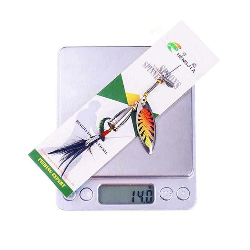 Besisukantys blizgučiai Žvejybos masalas Spalvingas plunksnų kabliukas Bioninis masalas Daugiafunkcis voblerio čiurlenimo masalas ešerių lydekoms