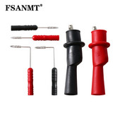 0,7 mm bandymo zondo kaiščiai Neardomosios izoliacijos vielos vėrimo adata nerūdijančio plieno galinis zondo kaiščiai Antgalis Multimetro zondai