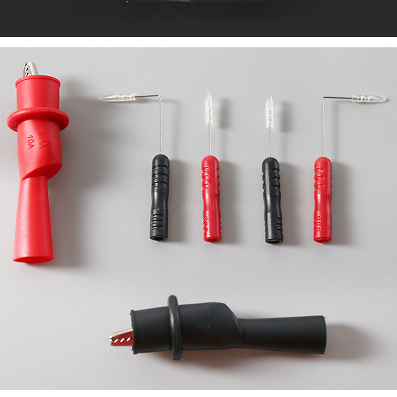 0,7 mm bandymo zondo kaiščiai Neardomosios izoliacijos vielos vėrimo adata nerūdijančio plieno galinis zondo kaiščiai Antgalis Multimetro zondai