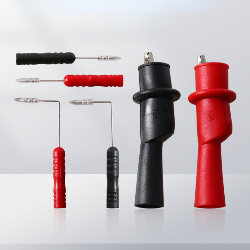 0,7 mm bandymo zondo kaiščiai Neardomosios izoliacijos vielos vėrimo adata nerūdijančio plieno galinis zondo kaiščiai Antgalis Multimetro zondai