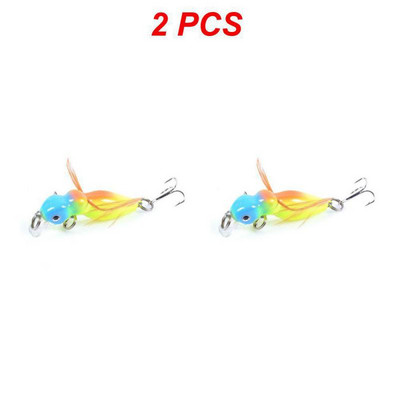 2/4/5 tk metallist lusikas Minnow pehme landi komplekt segatud värvidega Pesca mageveepüügitarbed Isca bassiforelli tehisjärv