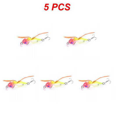 2/4/5 tk metallist lusikas Minnow pehme landi komplekt segatud värvidega Pesca mageveepüügitarbed Isca bassiforelli tehisjärv