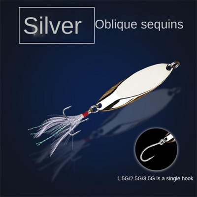 Metalinis suktukas Šaukštas žvejybos masalas Upėtakių žūklės masalas Kietas masalas Dirbtinis masalas Žuvies imitacija Lazerinis faneruotas žvejybos įrankis