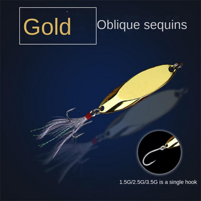 Metalinis suktukas Šaukštas žvejybos masalas Upėtakių žūklės masalas Kietas masalas Dirbtinis masalas Žuvies imitacija Lazerinis faneruotas žvejybos įrankis