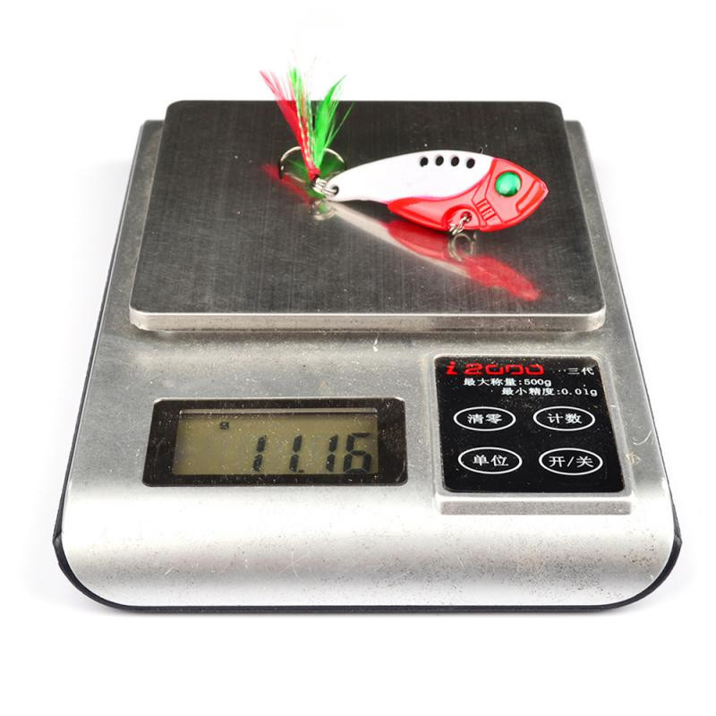 Mamac za pecanje Luya Bait Mini Metal 11g Luya Bait Metal Sequins Bait Luya Sequins 8 boja pribor za pecanje Mamci Dodaci za ribolov