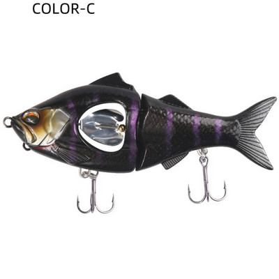 Propeler Glider Mamci za ribolov Tonuće 10g 22.5g Metalna trbušna oštrica Tonući Swimbait Tvrdi vobleri Jerkbait Pesca Accesorios Mar
