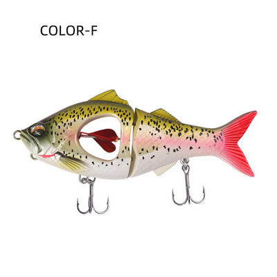 Propeler Glider Mamci za ribolov Tonuće 10g 22.5g Metalna trbušna oštrica Tonući Swimbait Tvrdi vobleri Jerkbait Pesca Accesorios Mar