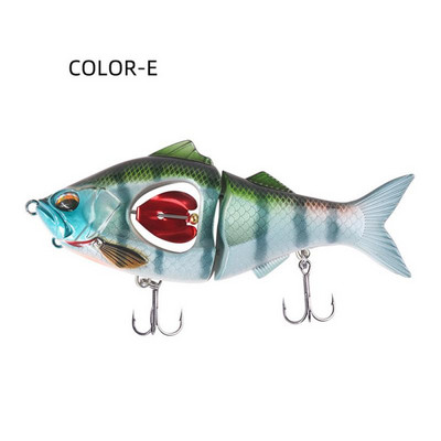 Propeler Glider Mamci za ribolov Tonuće 10g 22.5g Metalna trbušna oštrica Tonući Swimbait Tvrdi vobleri Jerkbait Pesca Accesorios Mar