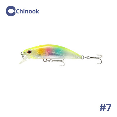 CHINOOK Micro mini tonući minnow vobleri mamci za pecanje 50 mm 5 g Umjetni tvrdi mamac Jerkbait Crankbait pribor za pecanje bas