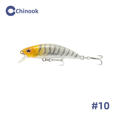 CHINOOK Micro mini tonući minnow vobleri mamci za pecanje 50 mm 5 g Umjetni tvrdi mamac Jerkbait Crankbait pribor za pecanje bas