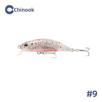 CHINOOK Micro mini tonući minnow vobleri mamci za pecanje 50 mm 5 g Umjetni tvrdi mamac Jerkbait Crankbait pribor za pecanje bas