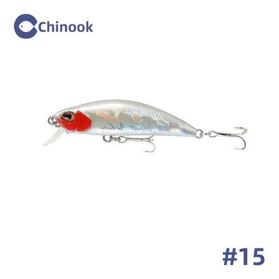 CHINOOK Micro mini tonući minnow vobleri mamci za pecanje 50 mm 5 g Umjetni tvrdi mamac Jerkbait Crankbait pribor za pecanje bas