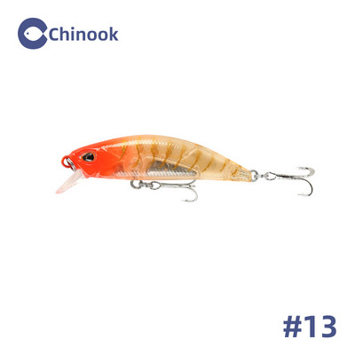 CHINOOK Micro mini tonući minnow vobleri mamci za pecanje 50 mm 5 g Umjetni tvrdi mamac Jerkbait Crankbait pribor za pecanje bas