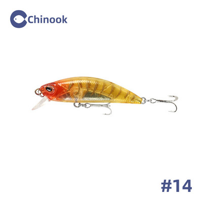 CHINOOK Micro mini tonući minnow vobleri mamci za pecanje 50 mm 5 g Umjetni tvrdi mamac Jerkbait Crankbait pribor za pecanje bas