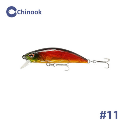 CHINOOK Micro mini tonući minnow vobleri mamci za pecanje 50 mm 5 g Umjetni tvrdi mamac Jerkbait Crankbait pribor za pecanje bas