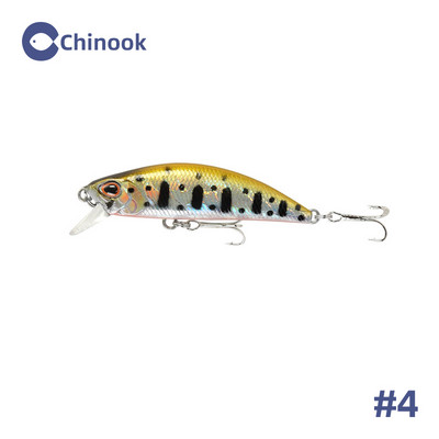 CHINOOK Micro mini tonući minnow vobleri mamci za pecanje 50 mm 5 g Umjetni tvrdi mamac Jerkbait Crankbait pribor za pecanje bas