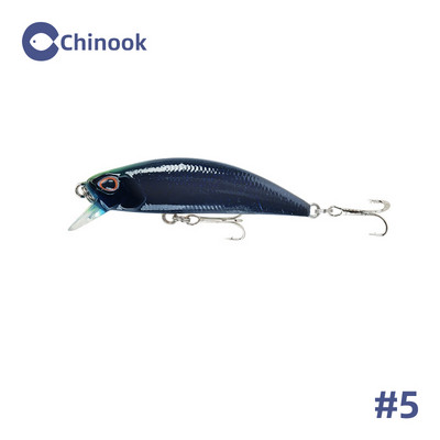 CHINOOK Micro mini tonući minnow vobleri mamci za pecanje 50 mm 5 g Umjetni tvrdi mamac Jerkbait Crankbait pribor za pecanje bas