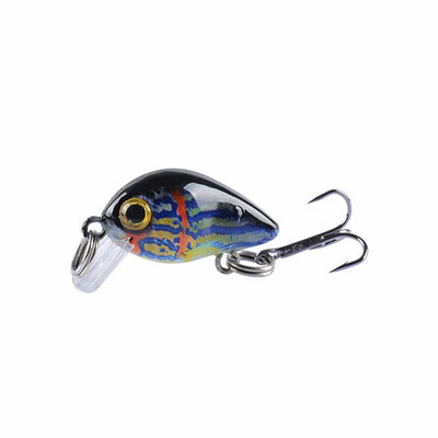 Luya Bait Painted Fishing Bait Set Mini Trout Floating Swing Crank Bait Crazy Swing Artificial Bionic Crank Hard Pencil Bait