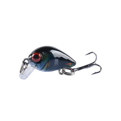 Luya Bait Painted Fishing Bait Set Mini Trout Floating Swing Crank Bait Crazy Swing Artificial Bionic Crank Hard Pencil Bait