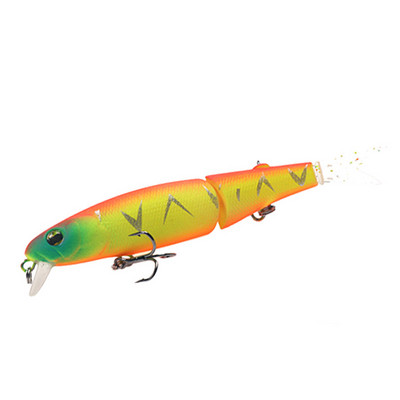 Kaasaskantav püügilant 88 mm 7,2 g praktiline Minnow sööt, kaheosaline erksavärviline tööriist koos konksutarvikutega