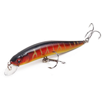 Nalucă de pescuit BearkingMinnow Momeală artificială tare cu laser Ochi 3D 10 cm 14,5 g Naluci de pescuit Crankbait Minnows