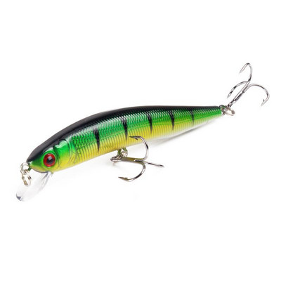 Nalucă de pescuit BearkingMinnow Momeală artificială tare cu laser Ochi 3D 10 cm 14,5 g Naluci de pescuit Crankbait Minnows